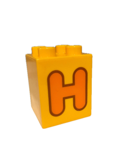 Lego® Duplo® písmeno H